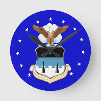 USAFA-Logo-Wall-Uhr Runde Wanduhr