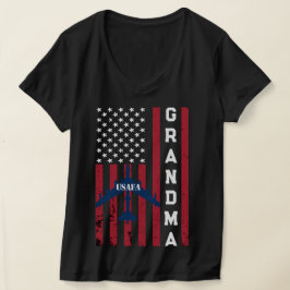 Usafa Merch Proud Air Force Mama Ehefrau Mama Oma T-Shirt