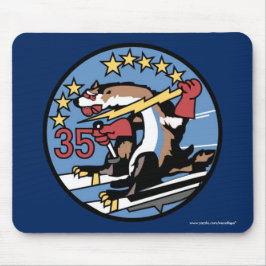 USAFA Squadon 35" enorme wilde Weasels-" Mousepad