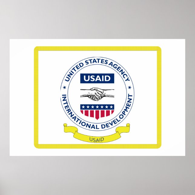 USAID Logo Poster (Vorne)