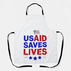 USAID Rette Leben in der internationalen Entwicklu Schürze