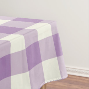 Usambaraveilchen-Gingham-/Büffel-Karo-Tischdecke Tischdecke