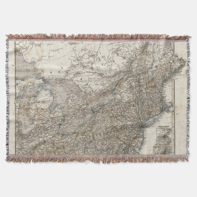 USAnordosten Decke (Vorderseite)