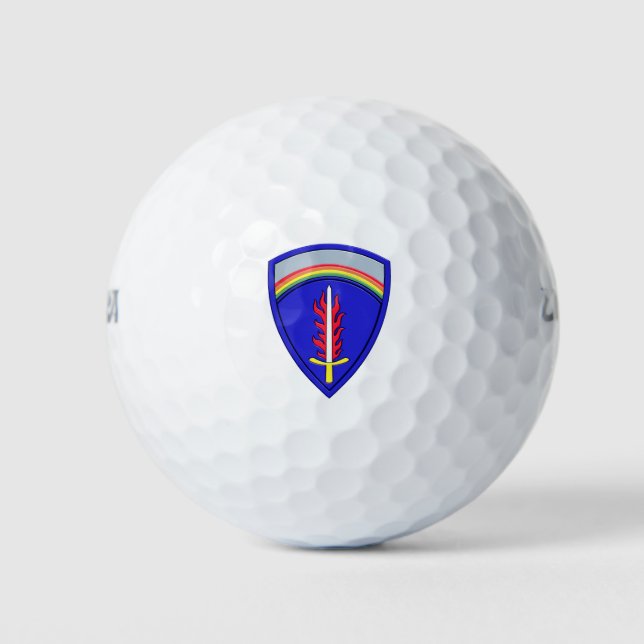 USAREUR Patch Golf Balls Golfball (Vorderseite)