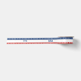 USA's 250th Anniversary 1776 2026 Red White Blue Satinband