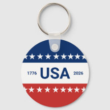 USA's 250th Anniversary 1776 2026 Red White Blue