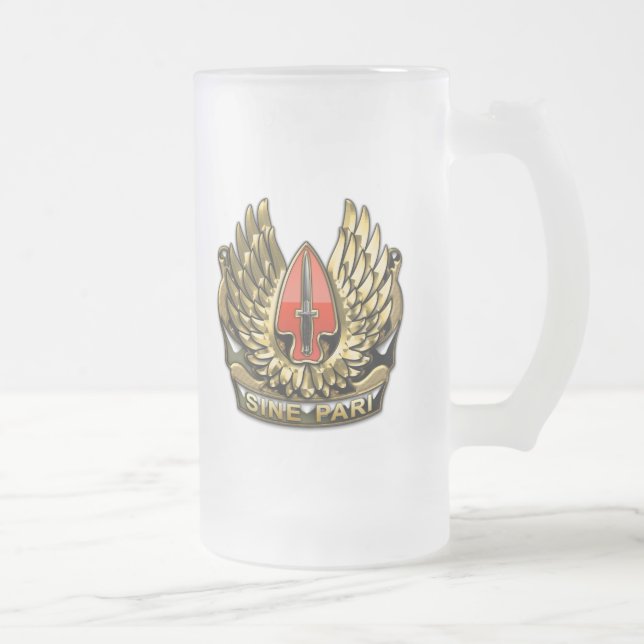 USASOC DUI MATTGLAS BIERGLAS (Rechts)