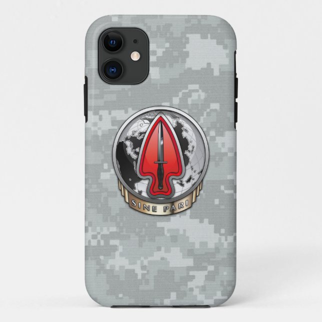 USASOC [New DUI] Case-Mate iPhone Hülle (Rückseite)