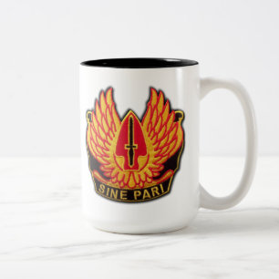 usasoc Spezialeinsatzkommandos von Veteranen Zweifarbige Tasse