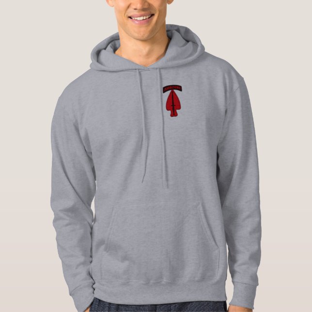usasoc Spezialoperationbefehls-Flecken Hoodie (Vorderseite)