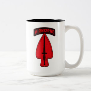 USASOC spezielle ops sof-Operationsbefehlsveterane Zweifarbige Tasse