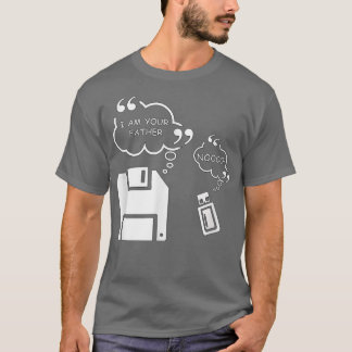 USB-Diskette Ich bin Ihr Vater Computer Tech U T-Shirt