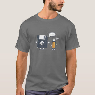 USB-Diskette Ich bin Ihr Vater T Funny Nerd Gee T-Shirt