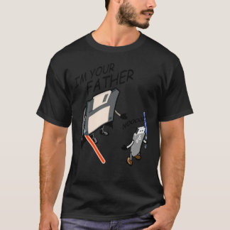 USB Ich bin dein Vater lustig T-Shirt