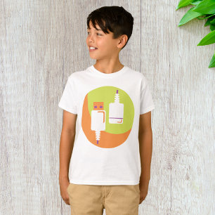 USB-Plug-Symbol T-Shirt