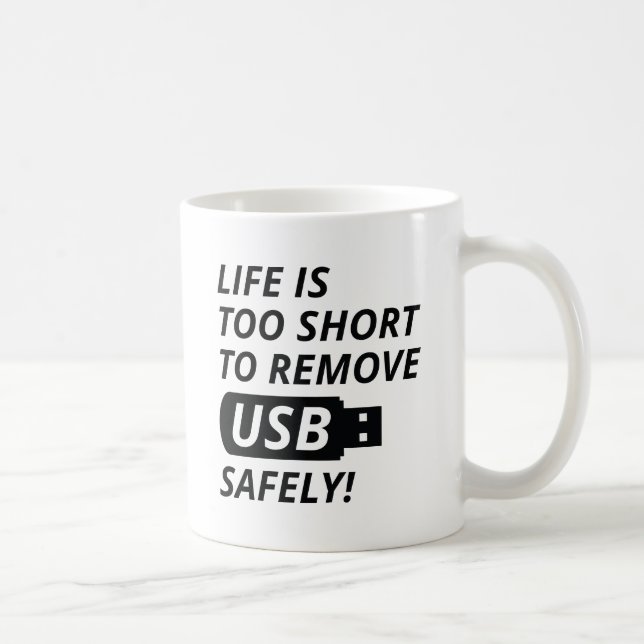 USB sicher entfernen Kaffeetasse (Rechts)