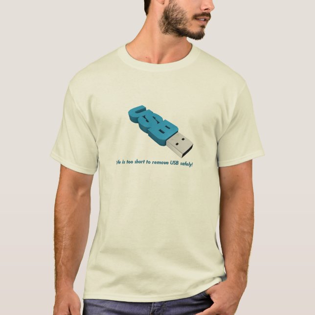 USB-Stock T-Shirt (Vorderseite)