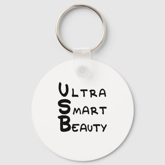 USB - Ultra Smart Beauty Schlüsselanhänger (Vorderseite)