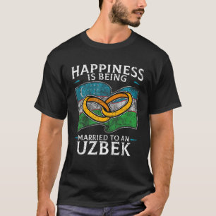 Usbekische Hochzeitsrepublik Usbekistan Verheirate T-Shirt