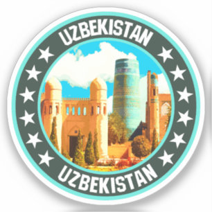 Usbekistan Aufkleber