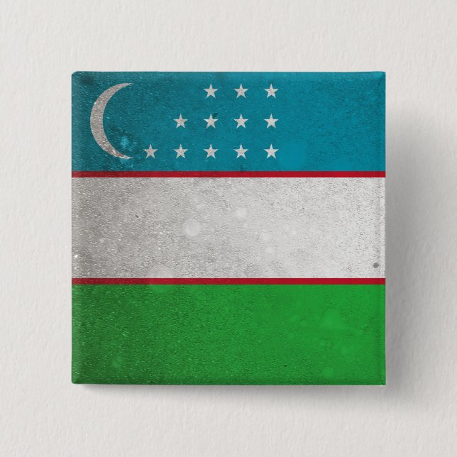 Usbekistan Button (Vorderseite)
