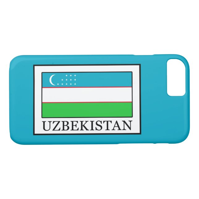 Usbekistan Case-Mate iPhone Hülle (Rückseite (Horizontal))