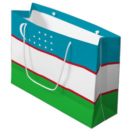 Usbekistan-Flagge Große Geschenktüte