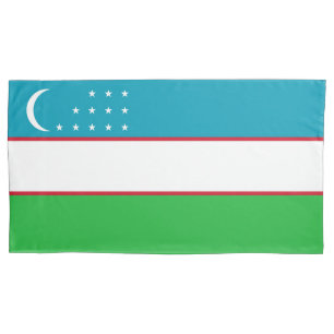 Usbekistan-Flagge Kissenbezug