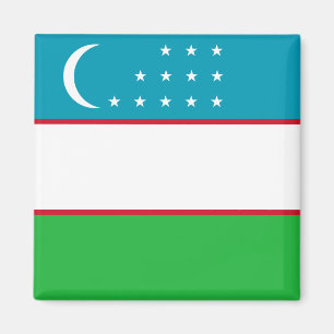 Usbekistan-Flagge Magnet