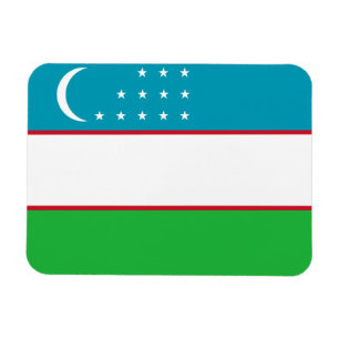 Usbekistan-Flagge Magnet