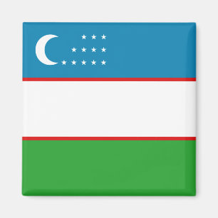 Usbekistan-Flaggen-Magnet Magnet