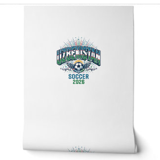 Usbekistan Fußball 2026 Fußball Fettgedruckte Land Tapete