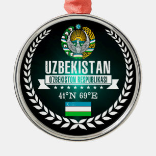 Usbekistan Ornament Aus Metall