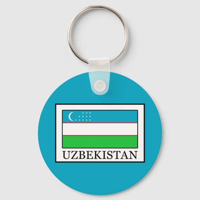 Usbekistan Schlüsselanhänger (Vorderseite)