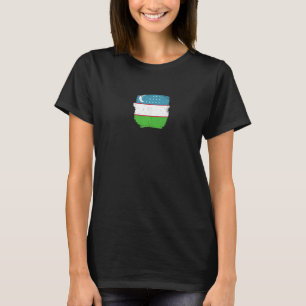 Usbekistan - Stolze usbekische Flagge T-Shirt