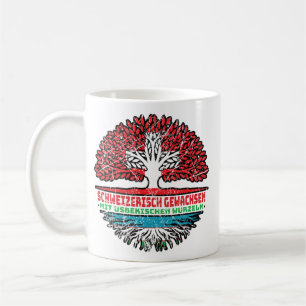 Usbekistan Usbekisch Schweizer Schweiz Baum Wurzel Kaffeetasse