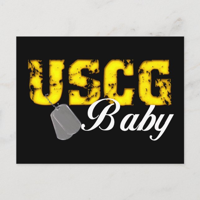 uscg99babyblk postkarte (Vorderseite)
