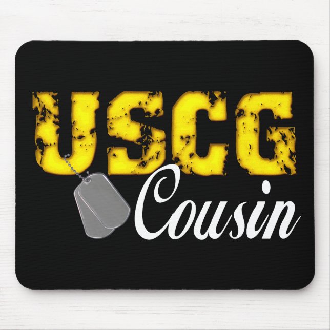 USCG-Cousin Mousepad (Vorne)