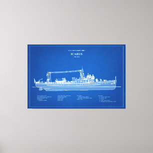 USCG Cutter Icarus wpc-110 - ABD Leinwanddruck