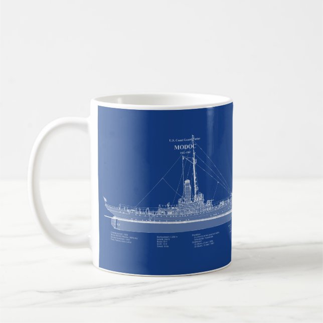 USCG Cutter Modoc wpg-46 - ABD Kaffeetasse (Links)