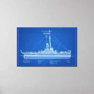 USCG Cutter Modoc wpg-46 - ABD Leinwanddruck