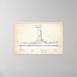 USCG Cutter Modoc wpg-46 - SBD Leinwanddruck