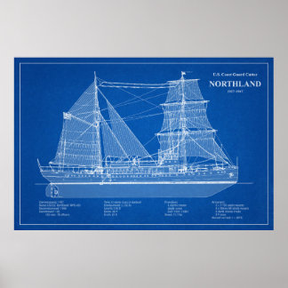 USCG Cutter Northland wpg-49 - ABD Poster
