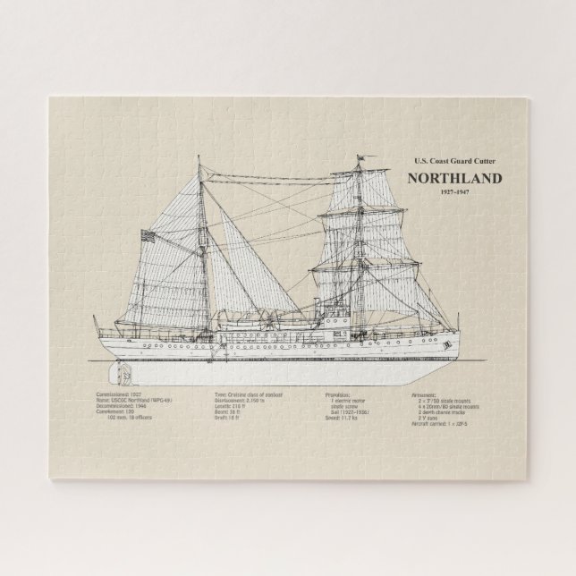 USCG Cutter Northland wpg-49 - SBD (Horizontal)