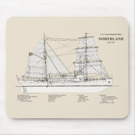 USCG Cutter Northland wpg-49 - SBD Mousepad