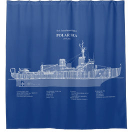 USCG Cutter Polar Sea Waggb-11 - ABD Duschvorhang