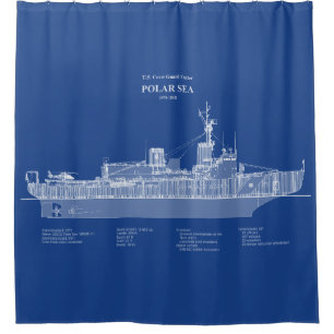 USCG Cutter Polar Sea Waggb-11 - ABD Duschvorhang