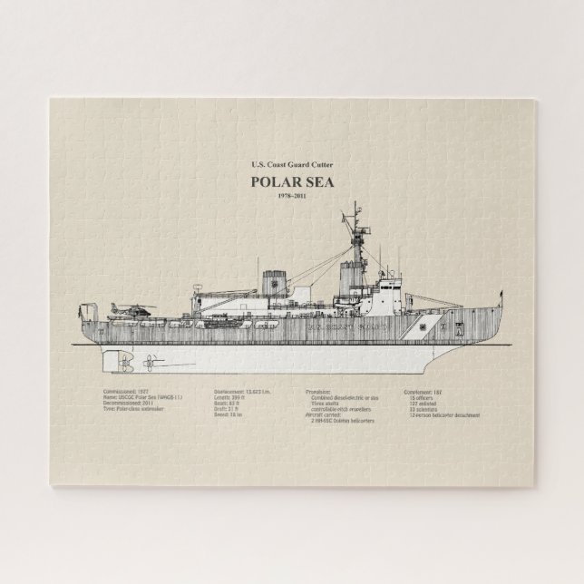 USCG Cutter Polar Sea Waggb-11 - SBD (Horizontal)