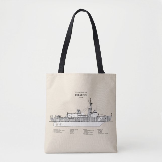 USCG Cutter Polar Sea Waggb-11 - SBD Tasche (Vorderseite)
