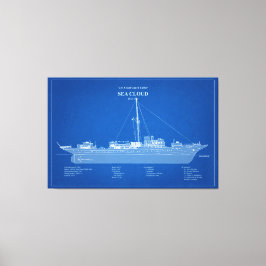 USCG Cutter Sea Cloud wpg-284 - ABD Leinwanddruck